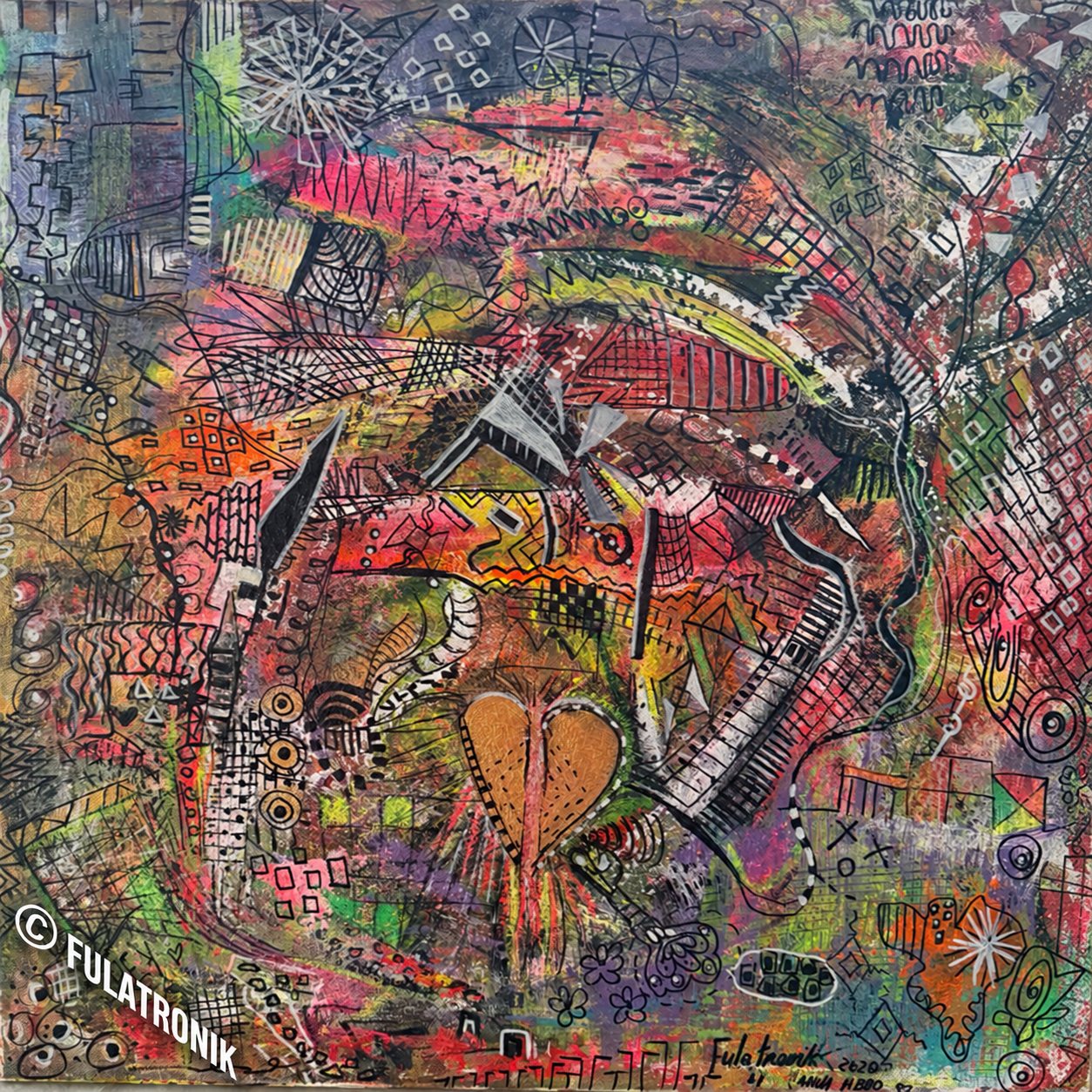 Heart in the chaos 2020 by Fulatronik